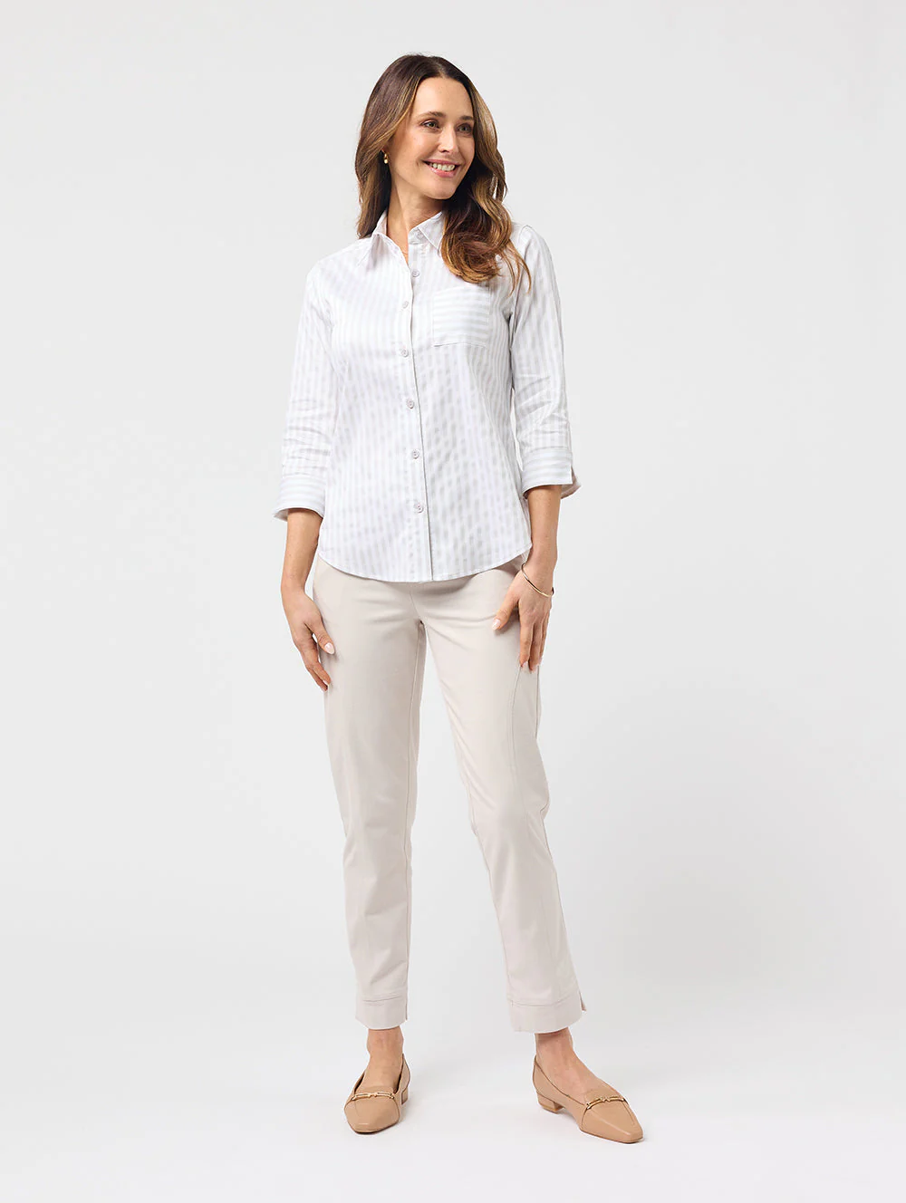 Avey 3/4 Sleeve Shirt - Image 4