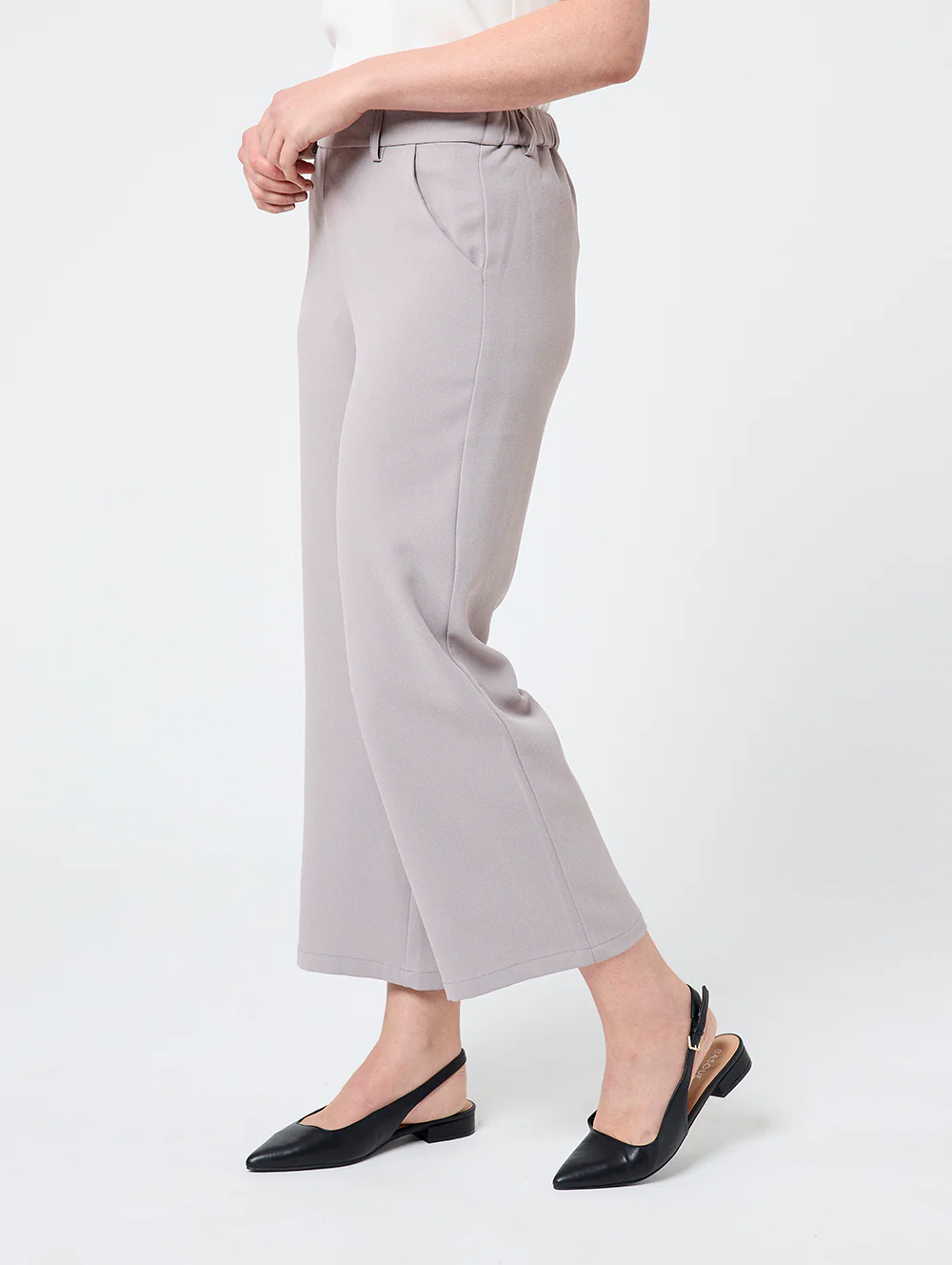 Crepe Luxe Wide Leg Pant - Image 3