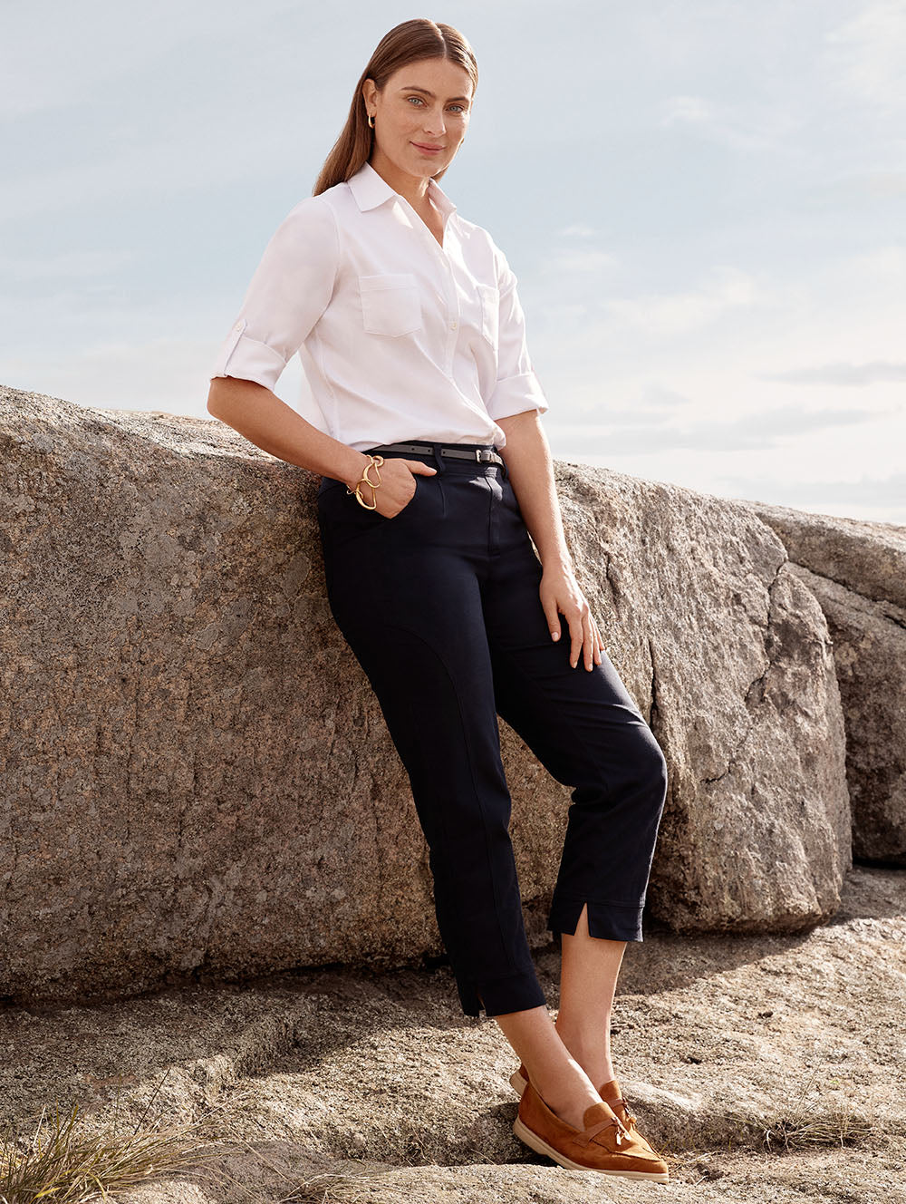 Hana 3/4 Sleeve Shirt - Image 3