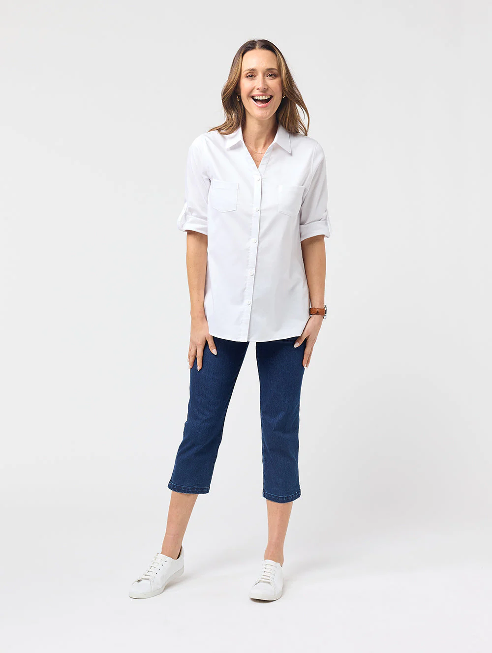 Hana 3/4 Sleeve Shirt - Image 6