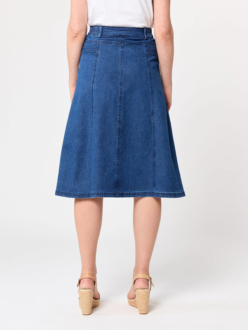Heritage Denim Skirt - Image 3