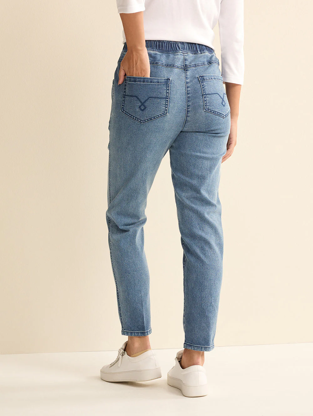 Intense Denim Short Length Jean - Image 3