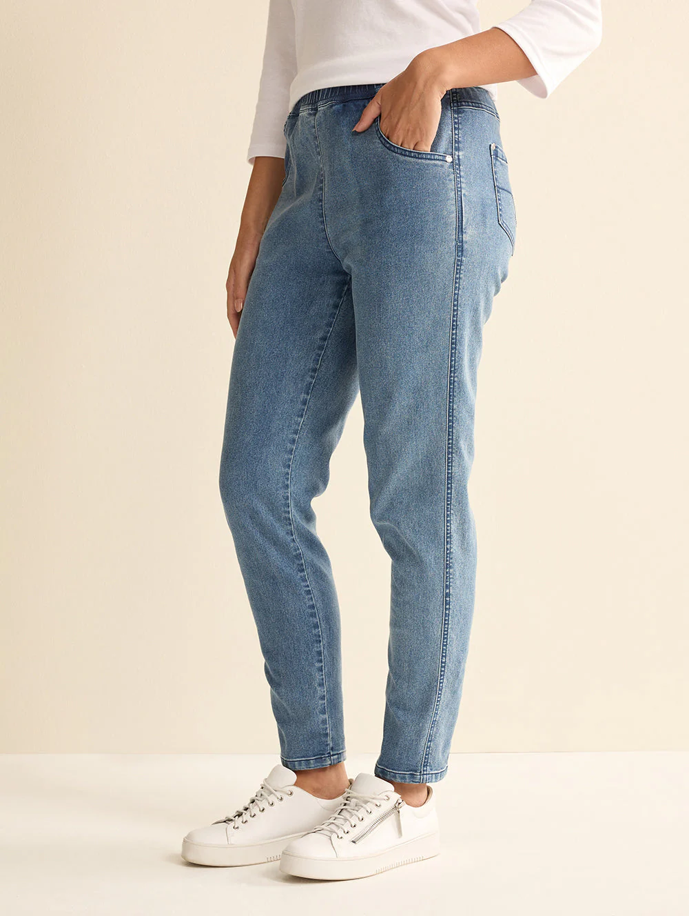 Intense Denim Short Length Jean - Image 4