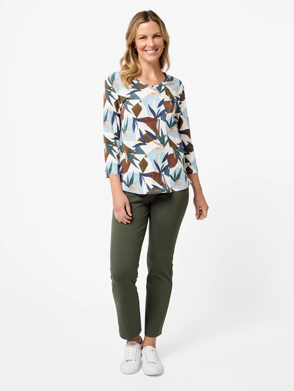 Jasmyn 3/4 Sleeve Top - Image 4