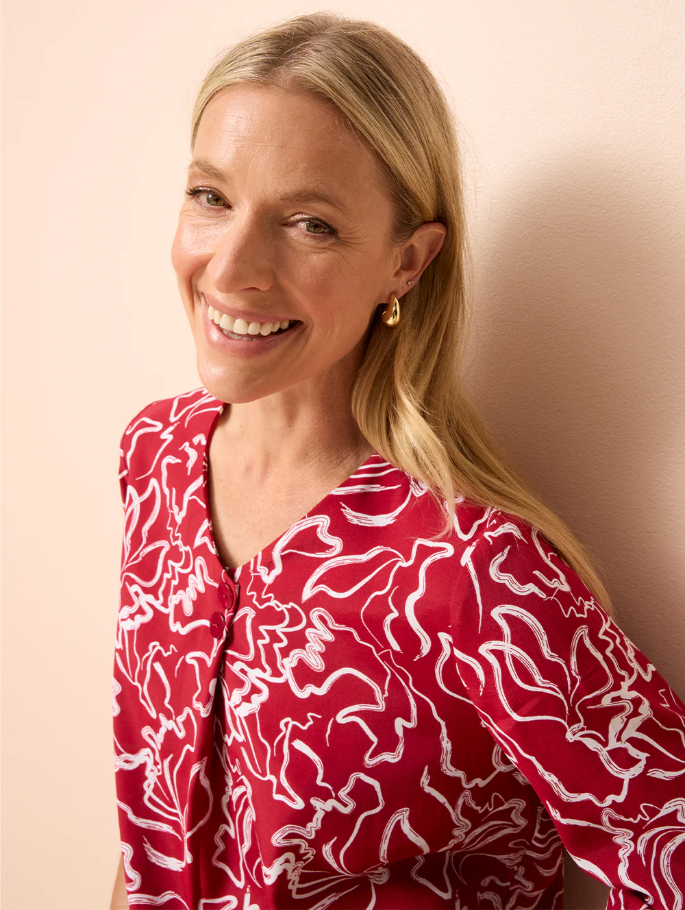 Joelle 3/4 Sleeve Shirt - Image 3