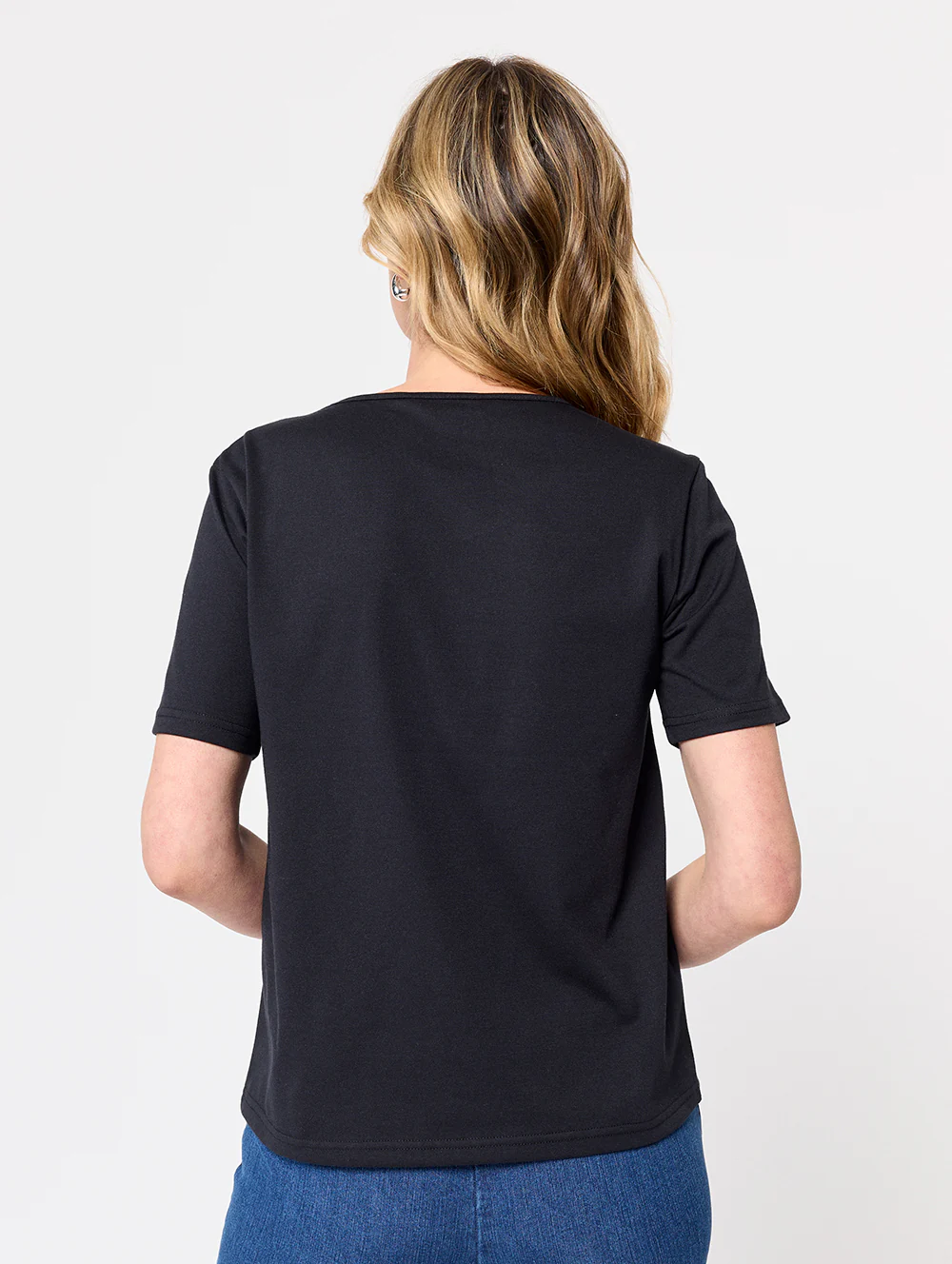 Kinnersly Scoop Neck Tee - Image 3