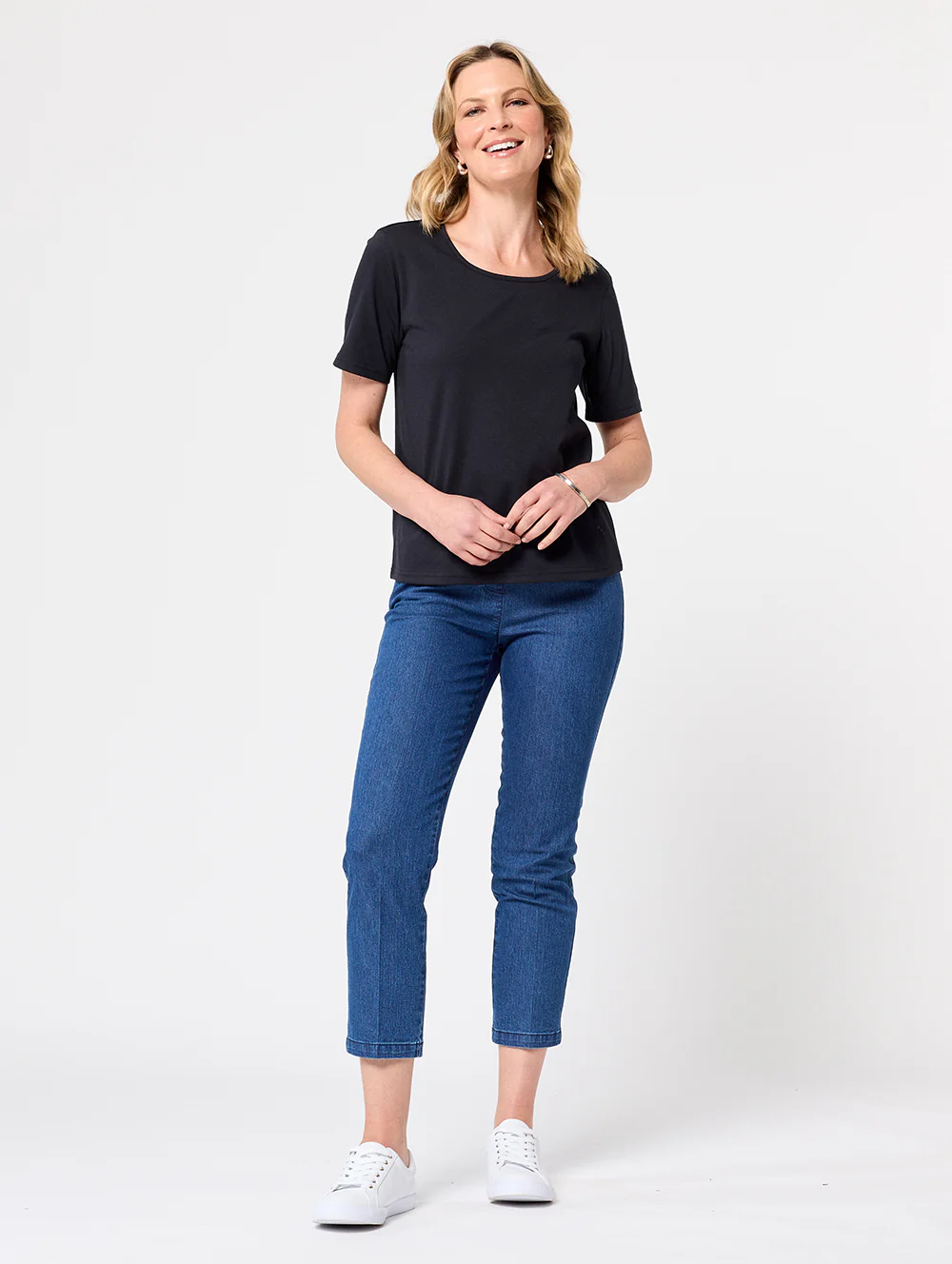 Kinnersly Scoop Neck Tee - Image 4