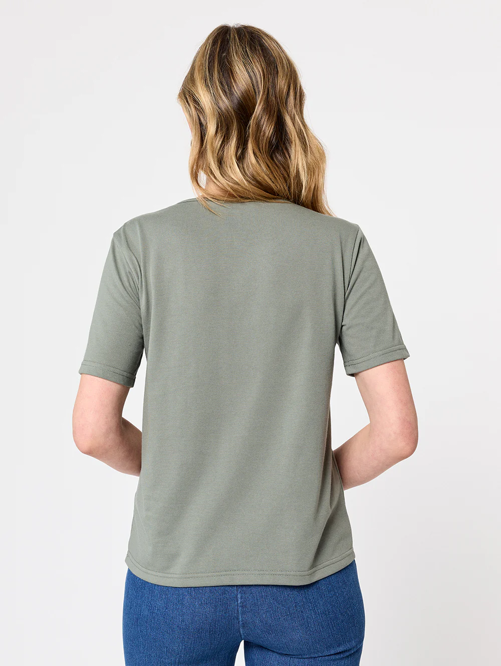 Kinnersly Scoop Neck Tee - Image 3