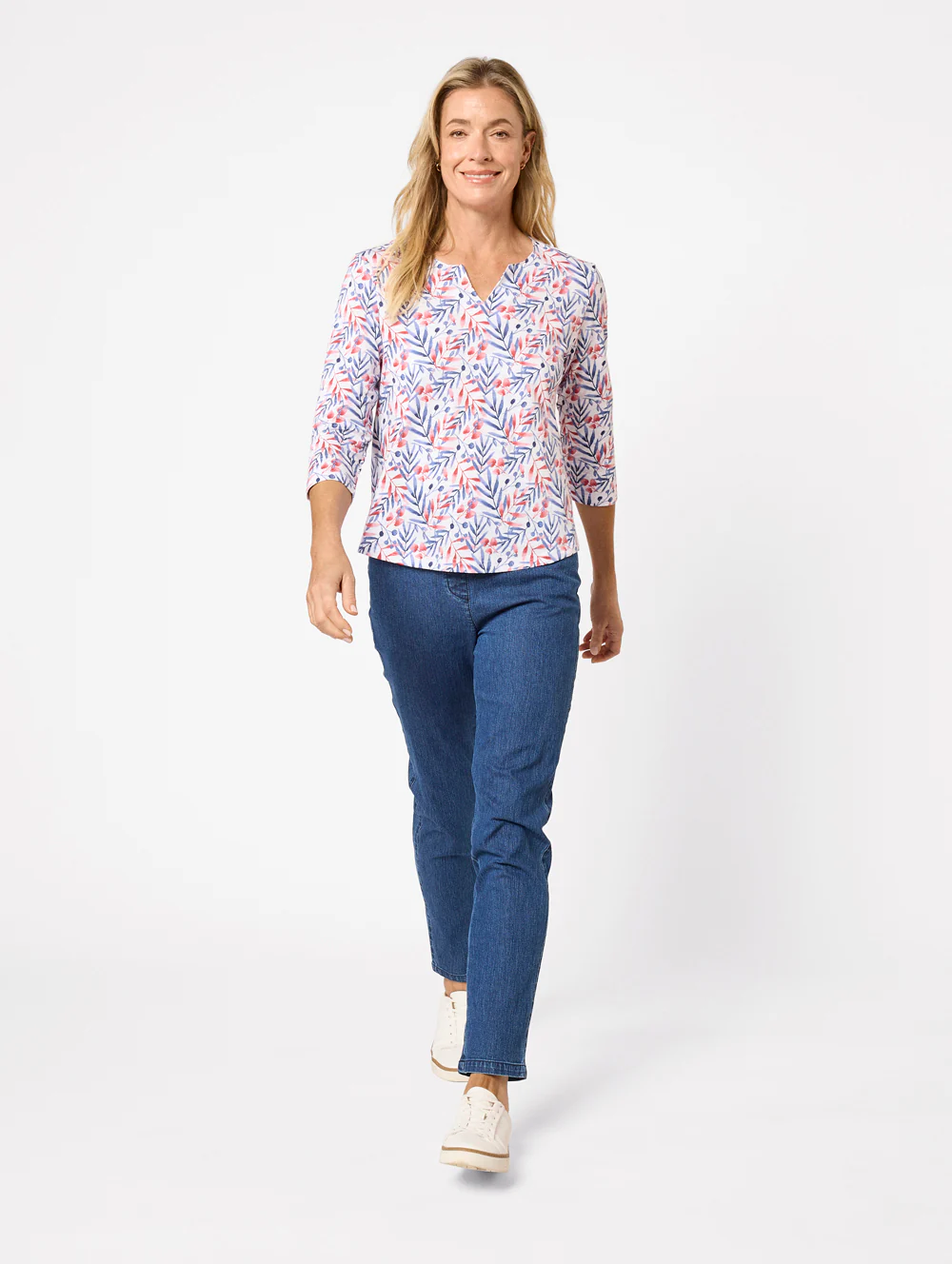 Mylie 3/4 Sleeve Top - Image 4