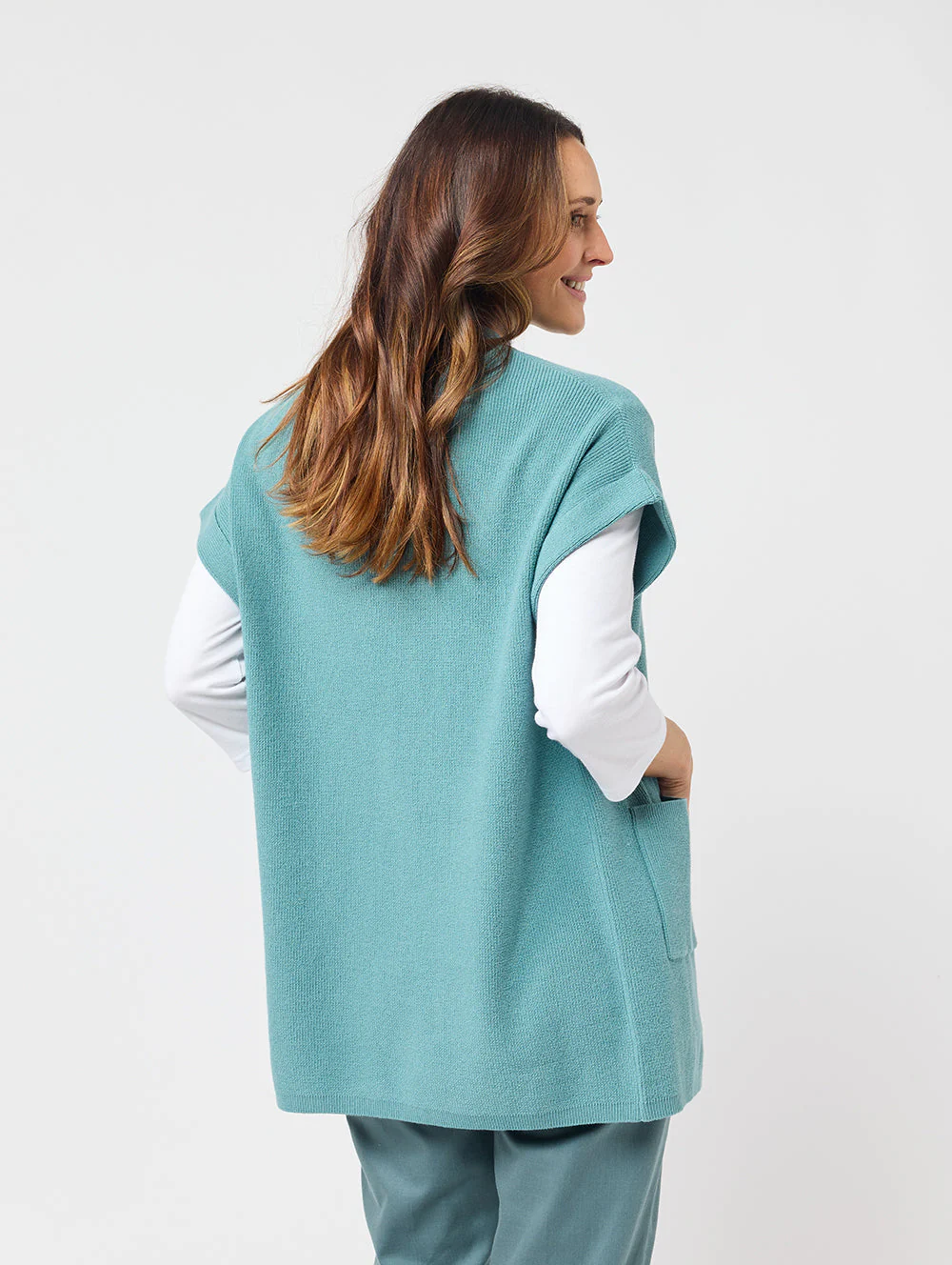 Nicoline Short Sleeve Knit Cardigan - Image 3
