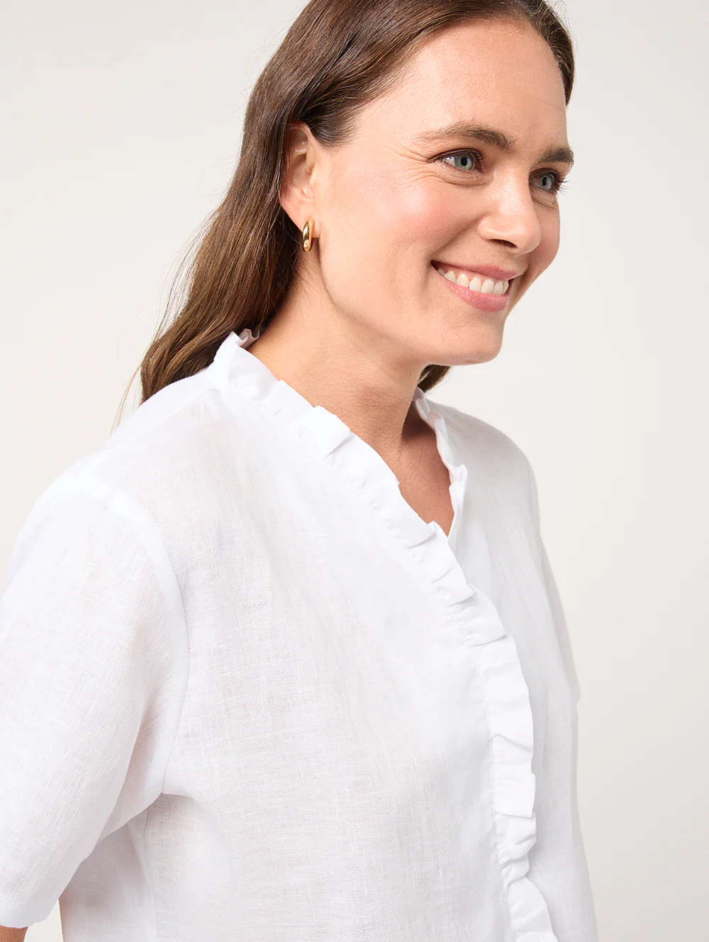 Niya Ruffle Shirt - Image 3