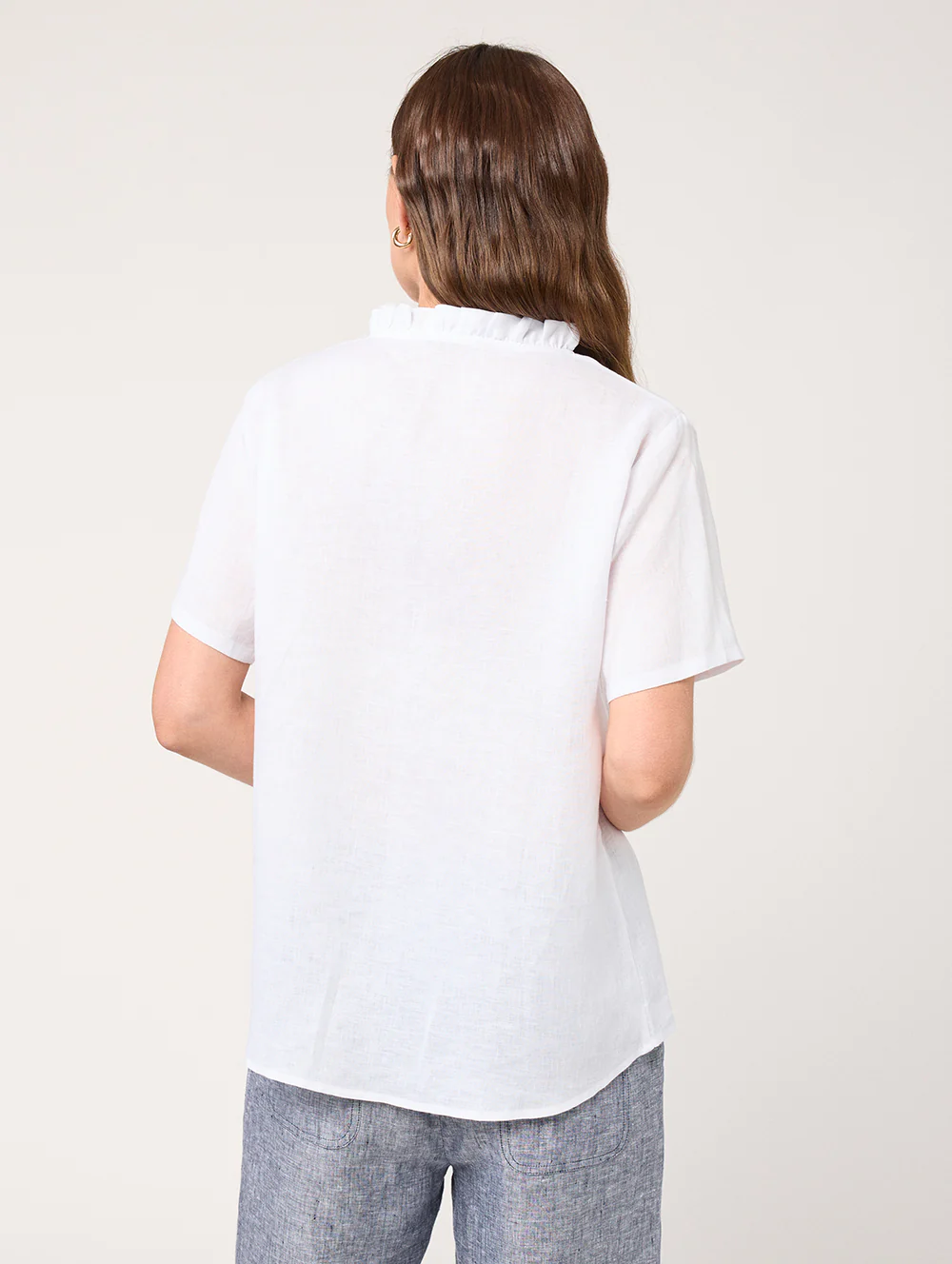 Niya Ruffle Shirt - Image 4