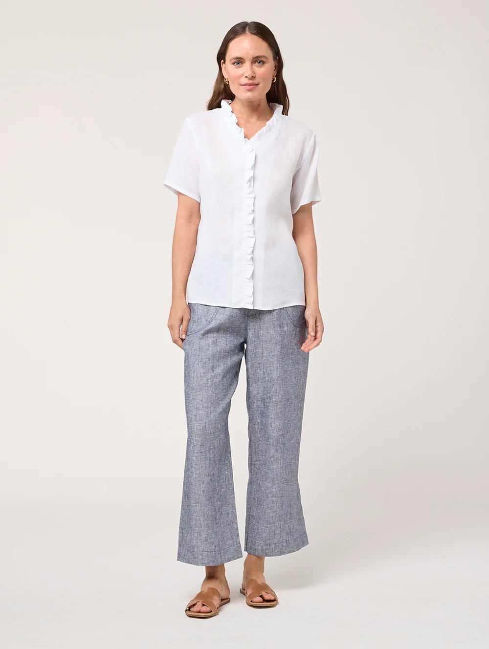 Niya Ruffle Shirt - Image 5