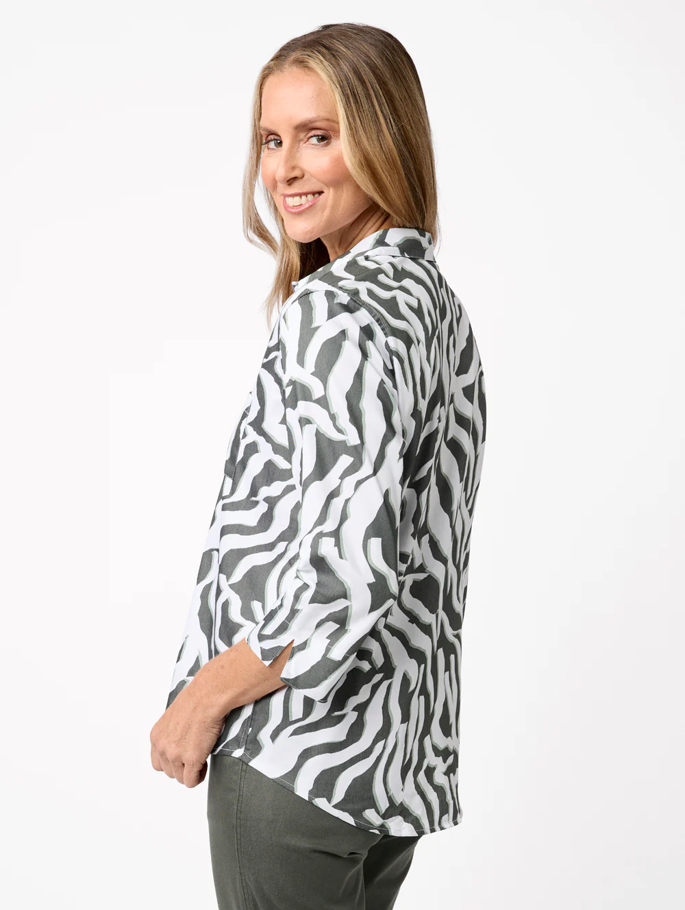 Sachie 3/4 Sleeve Shirt - Image 4