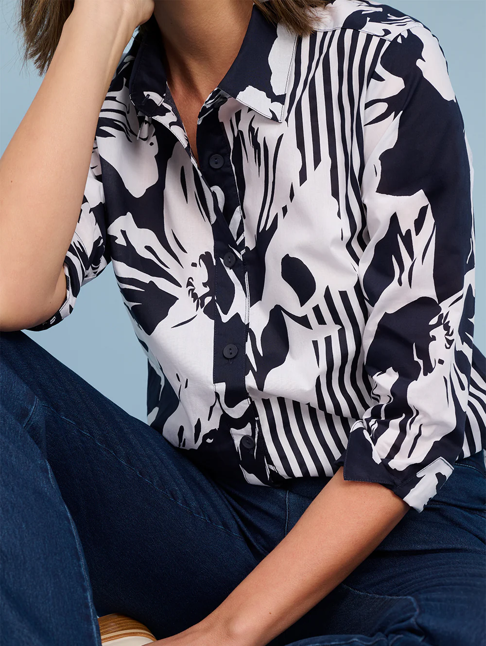 Sinead 3/4 Sleeve Shirt - Image 3