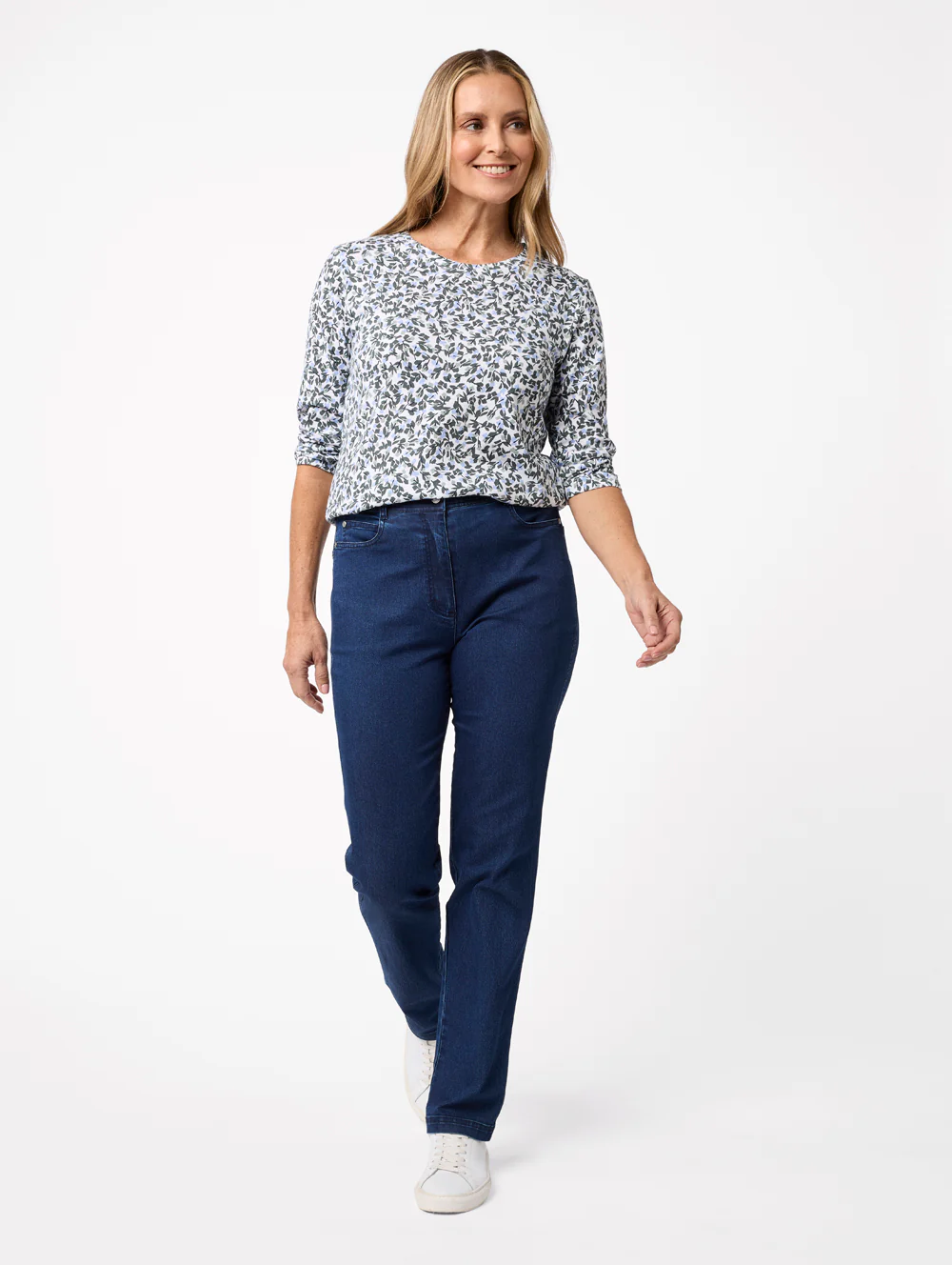 Talira 3/4 Sleeve Top - Image 4
