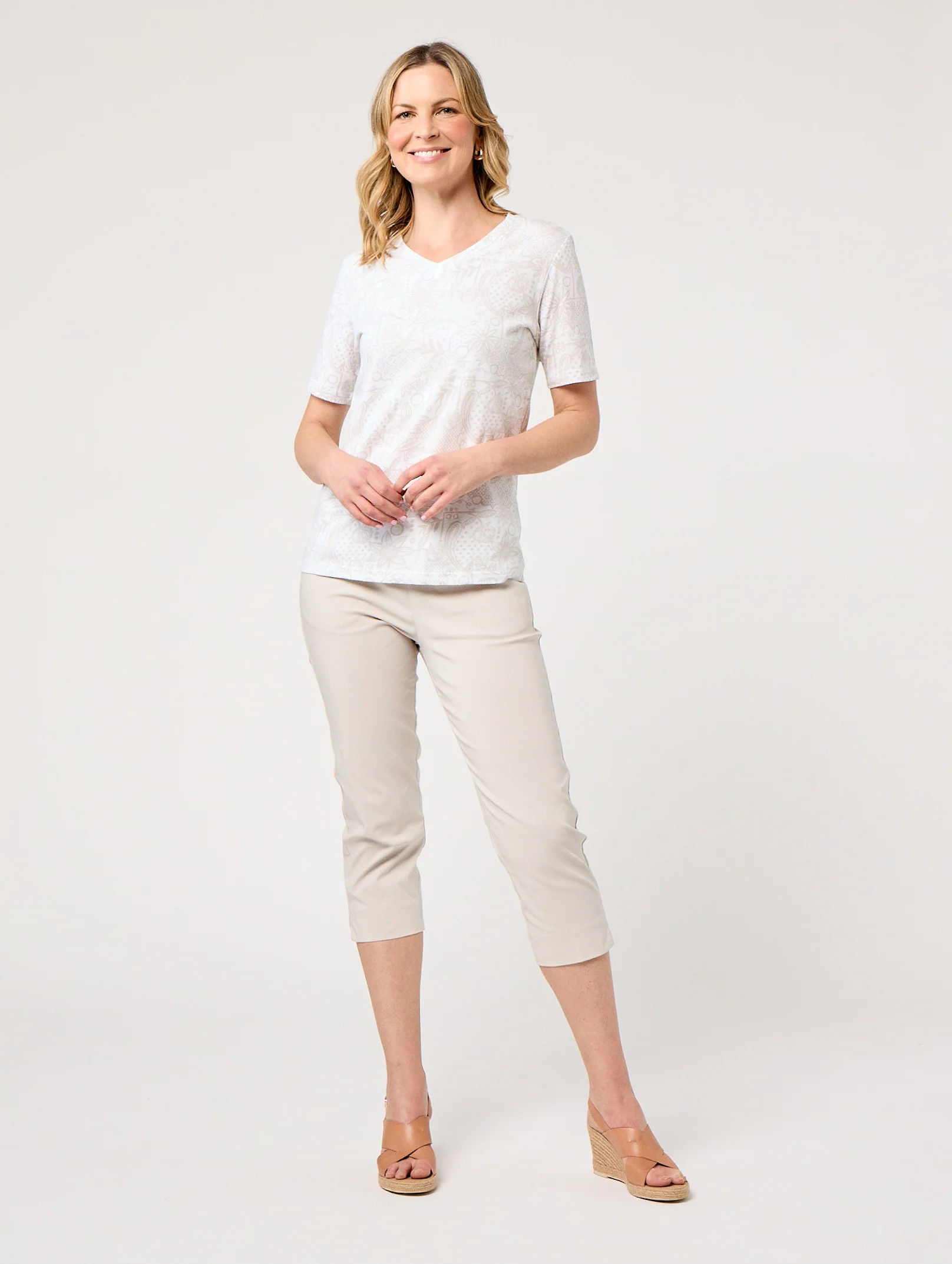 Delphi V Neck Top - Image 4