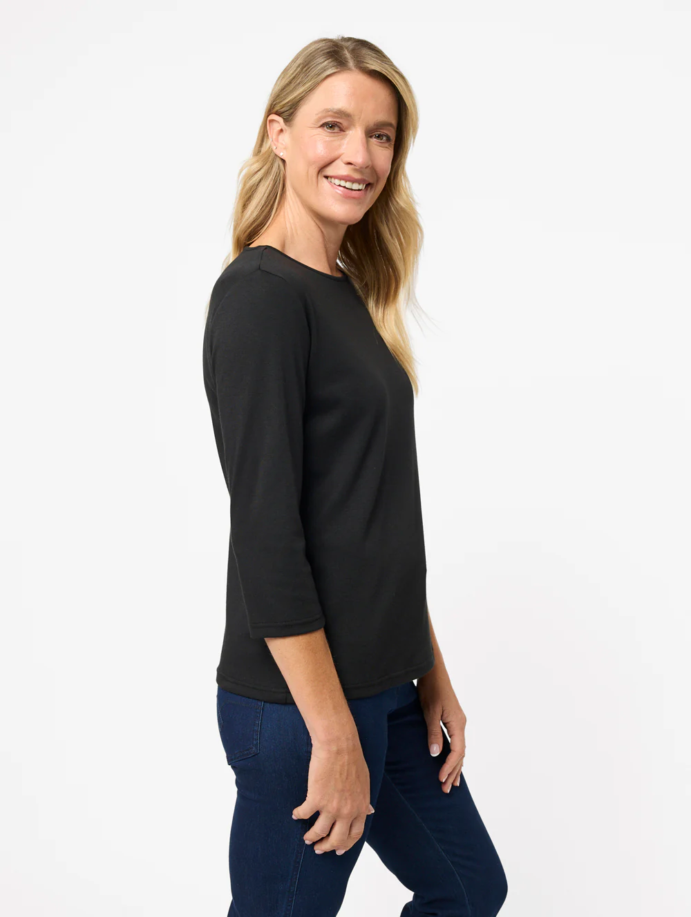 Winterlock 3/4 Sleeve Top - Image 3