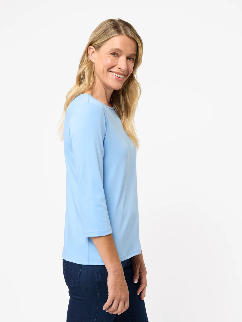 Winterlock 3/4 Sleeve Top - Image 3