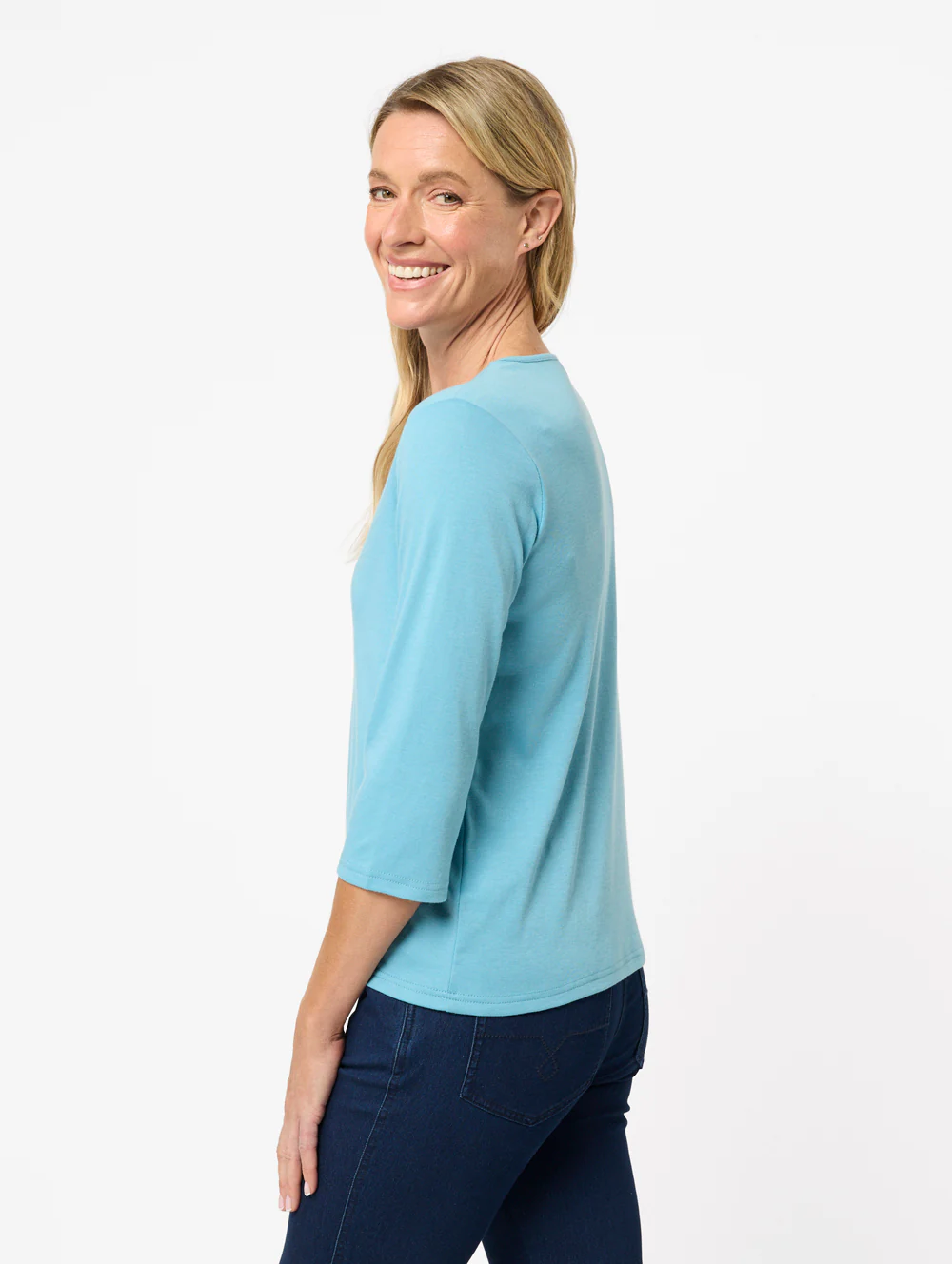 Winterlock 3/4 Sleeve Top - Image 4
