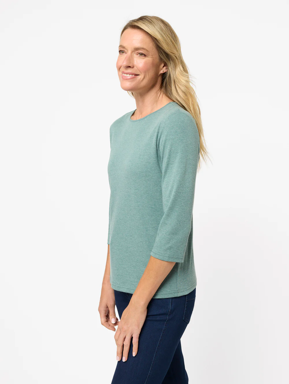 Winterlock 3/4 Sleeve Top - Image 3