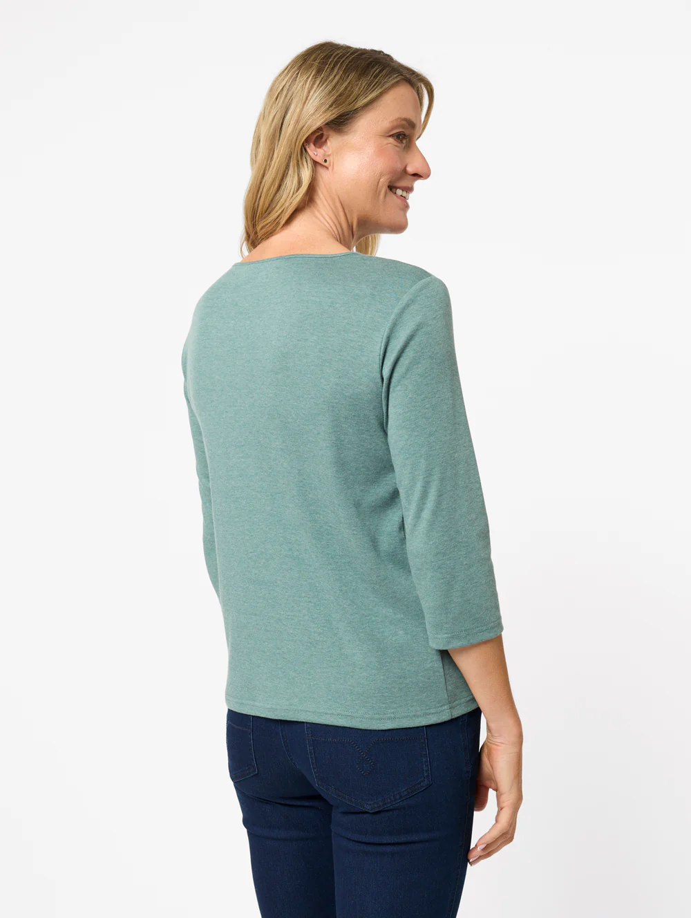 Winterlock 3/4 Sleeve Top - Image 4