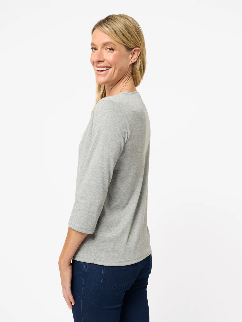 Winterlock 3/4 Sleeve Top - Image 4