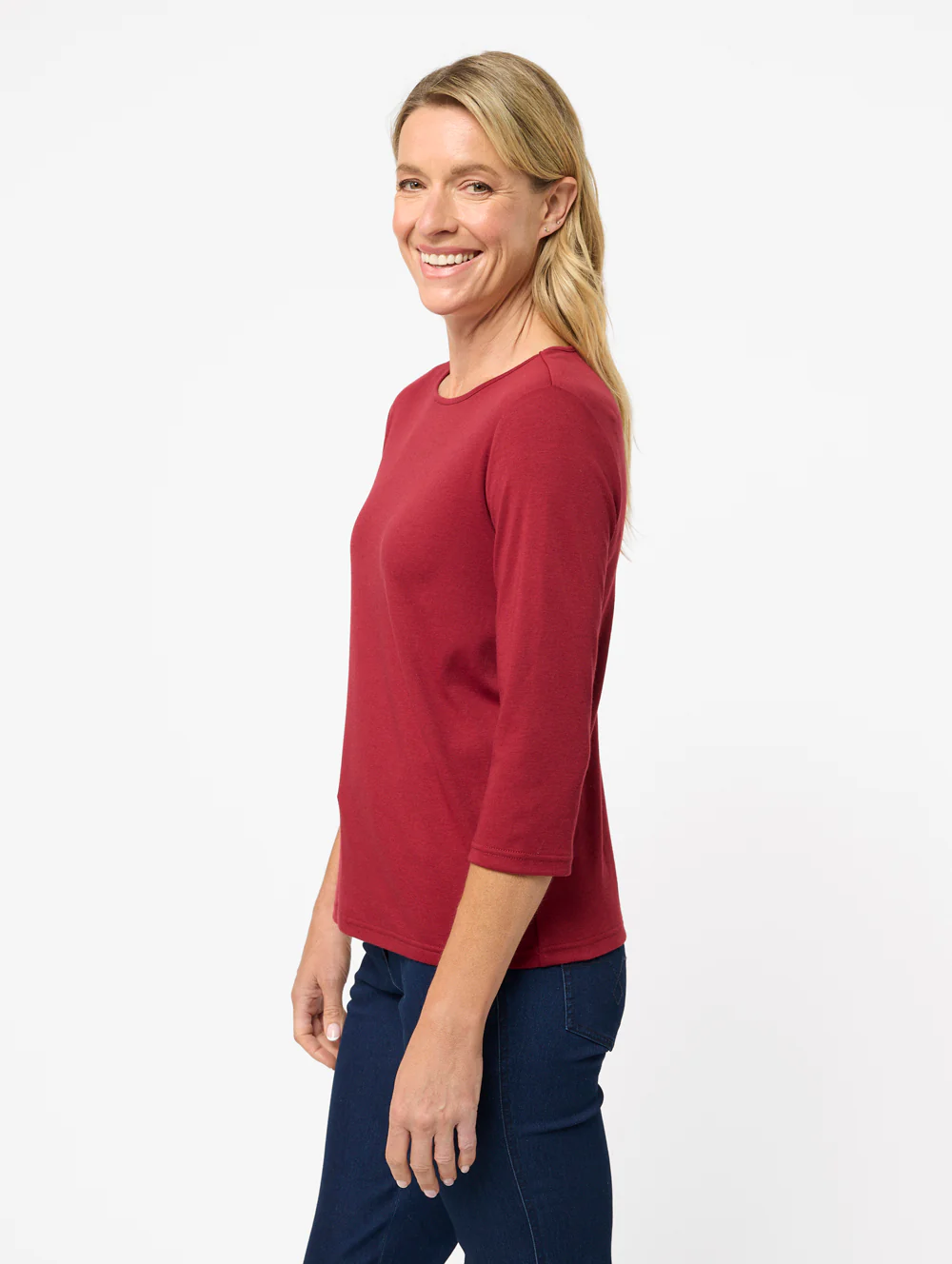 Winterlock 3/4 Sleeve Top - Image 3
