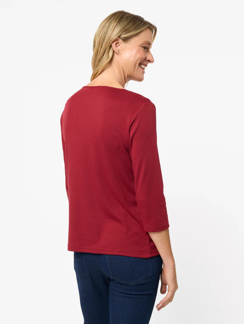Winterlock 3/4 Sleeve Top - Image 4
