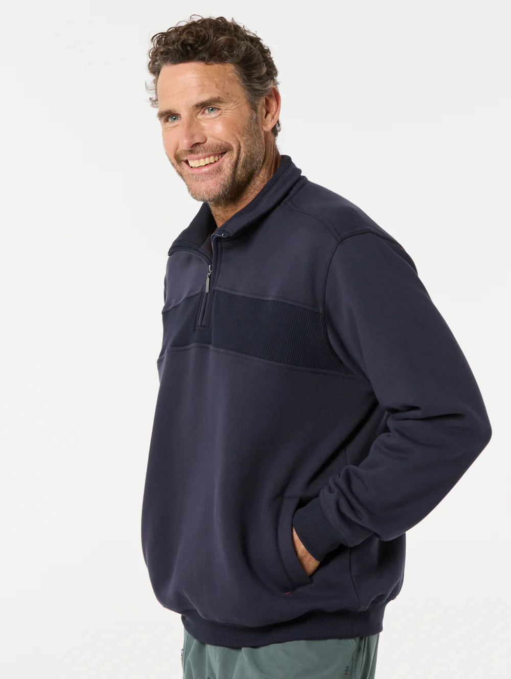 Zed Snowy Mt Fleece Half Zip - Image 3